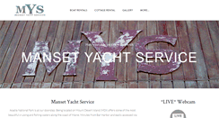 Desktop Screenshot of mansetyachtservice.com