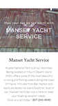 Mobile Screenshot of mansetyachtservice.com